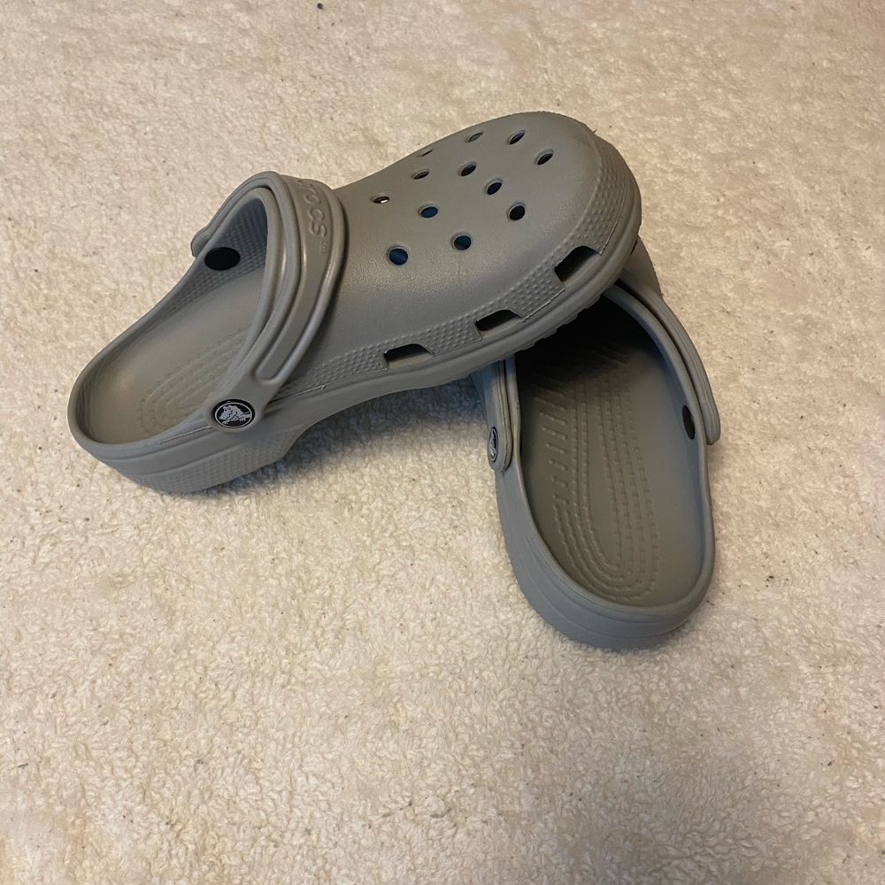 Grey crocs don’t wear anymore